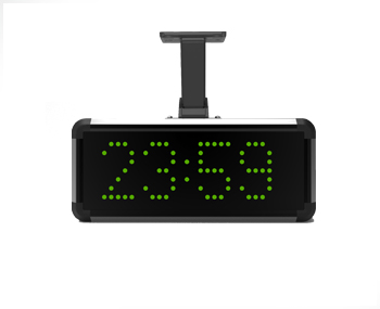 Çift Taraflı PoE & Wifi Dijital Saat